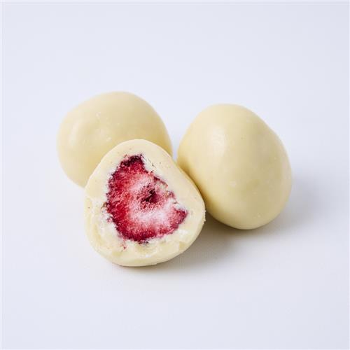 White Chocolate Freeze Dried Strawberries - Pure Bulk Foods